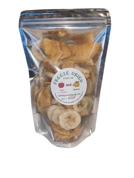Freeze Dried Apple & Banana Mix