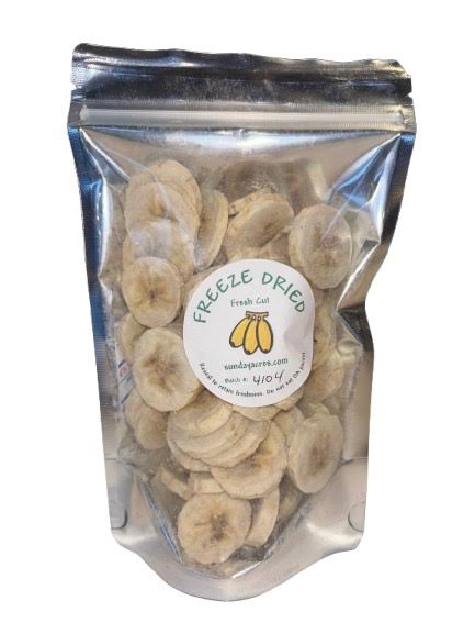 Freeze Dried Bananas