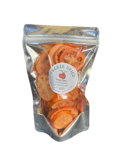 Freeze Dried Roma Tomatoes